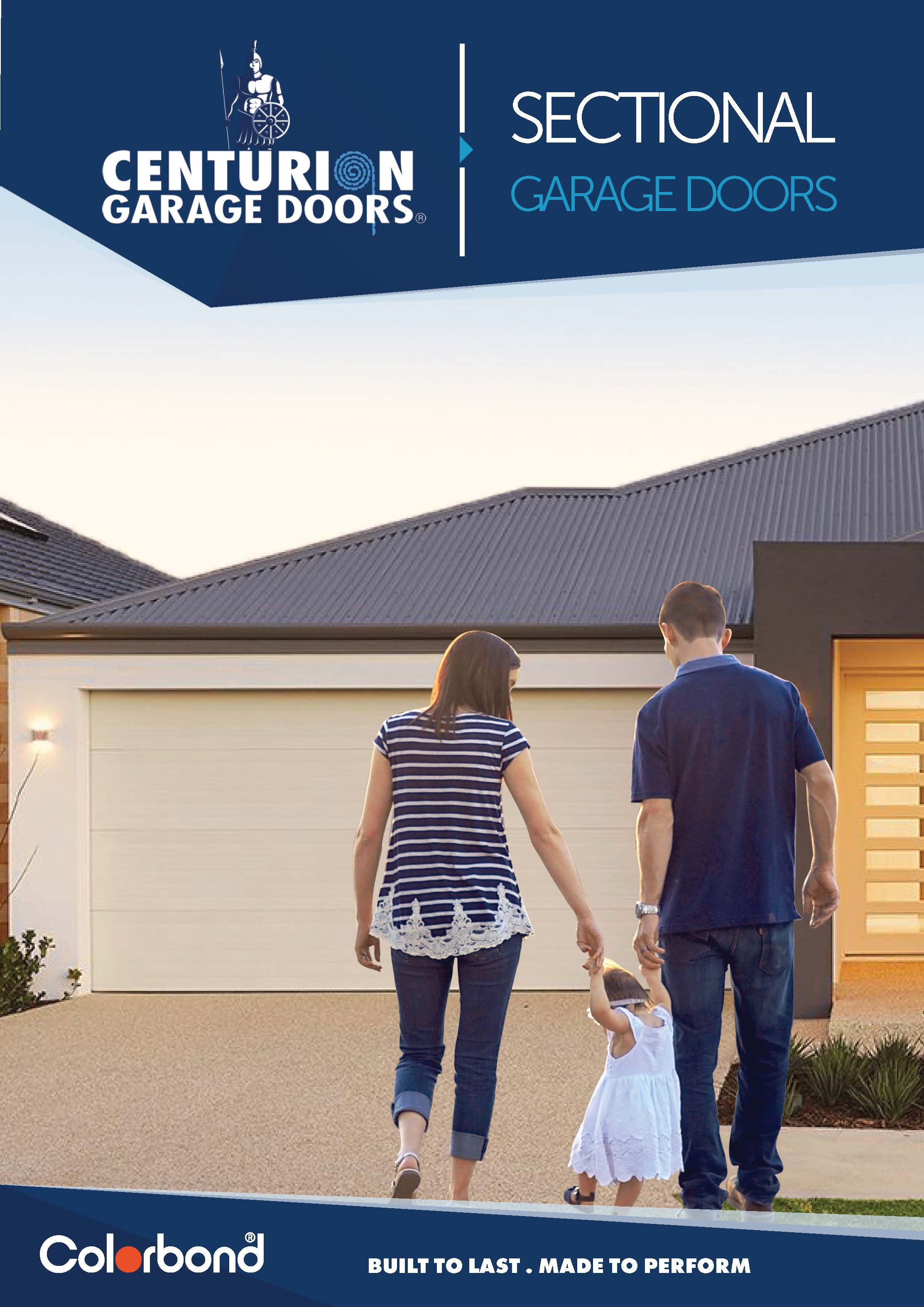 Sectional Doors Brochure QLD spreads Page 1 The Centurion Advantage
