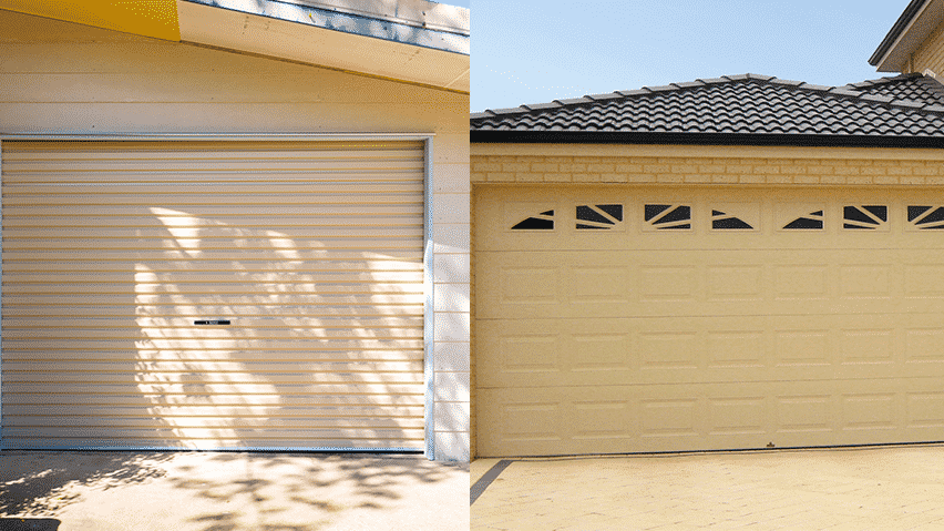 Which Garage Door Type Is Right For Me, Garage Door Taller Than Opening
