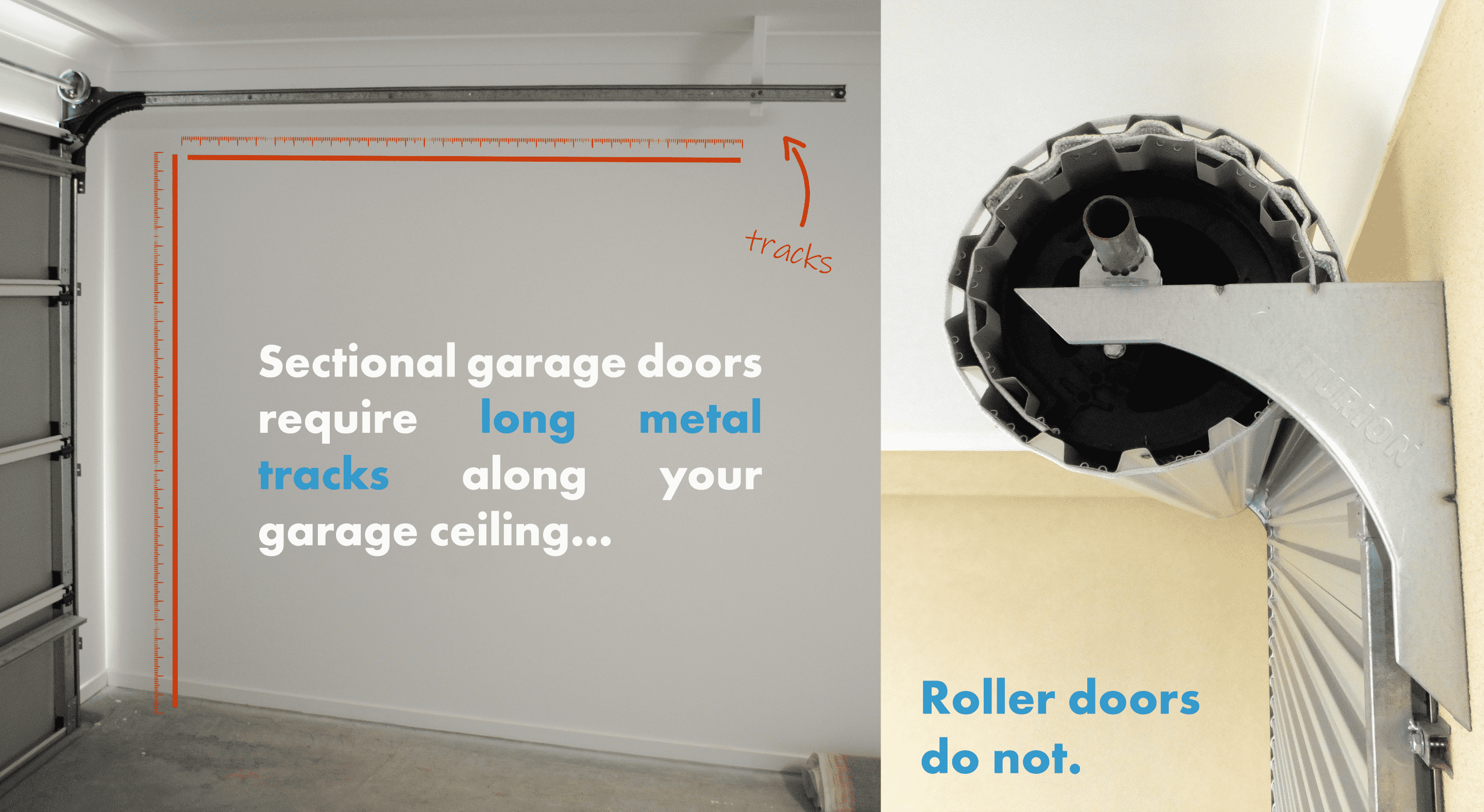 Roller Door vs Sectional Garage Door