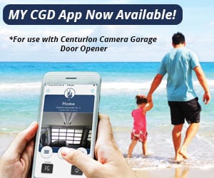 MY CGD App and Camera Garage Opener Now Available